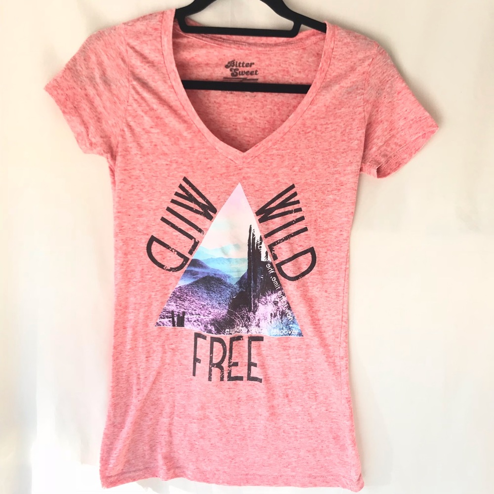 Bitter Sweet “wild free” graphic tee